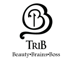 3 B TRIB BEAUTY BRAINS BOSS logo