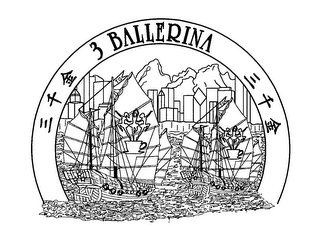 3 BALLERINA logo