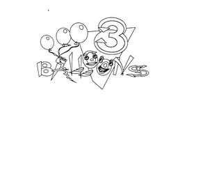 3 BALLOONS logo