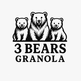 3 BEARS GRANOLA logo