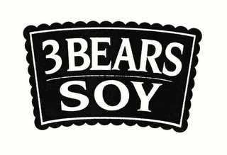 3 BEARS SOY logo