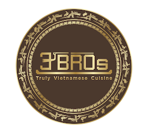 3 BROS TRULY VIETNAMESE CUISINE logo