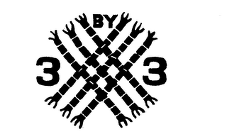 3 BY 3 logo
