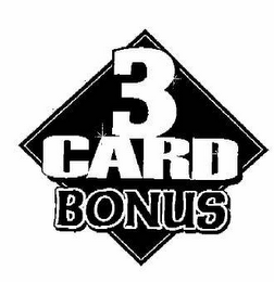3 CARD BONUS logo