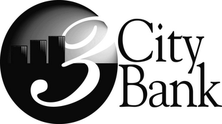 3 CITY BANK logo