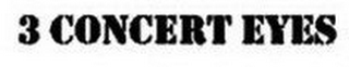 3 CONCERT EYES logo
