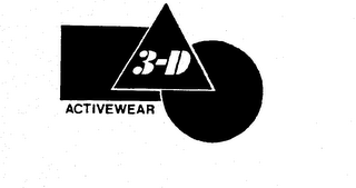 3-D ACTIVEWEAR logo