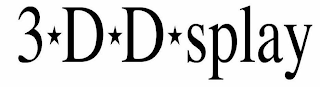 3 D D SPLAY logo