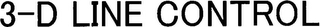 3-D LINE CONTROL logo