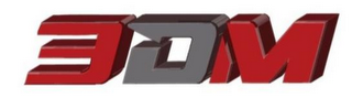 3 D M logo