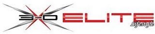 3-D XX ELITE LIFESTYLE MAGAZINE logo