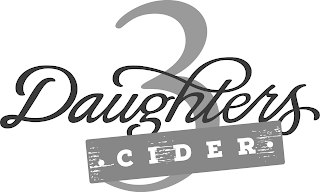 3 DAUGHTERS CIDER logo