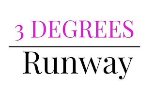 3 DEGREES RUNWAY logo