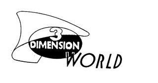 3 DIMENSION WORLD logo