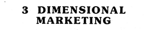 3 DIMENSIONAL MARKETING logo