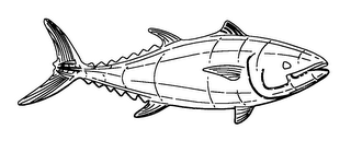 (3 DIMENSIONAL TUNA DESIGN) logo