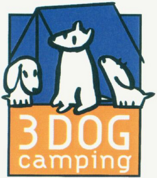 3 DOG CAMPING logo