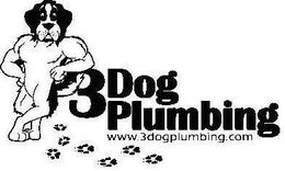 3 DOG PLUMBING WWW.3DOGPLUMBING.COM logo