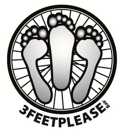 3 FEET PLEASE .ORG logo