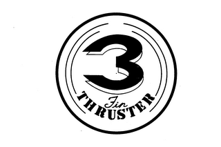 3 FIN THRUSTER logo