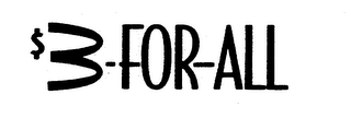 $3-FOR-ALL logo