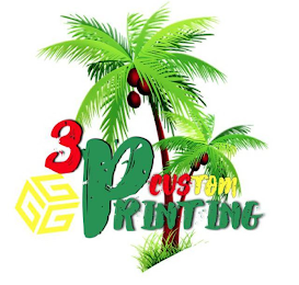3 GGG CUSTOM PRINTING logo