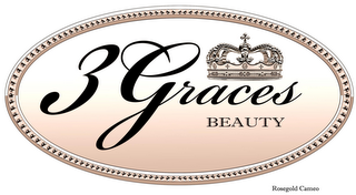 3 GRACES BEAUTY ROSEGOLD CAMEO