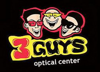 3 GUYS OPTICAL CENTER logo