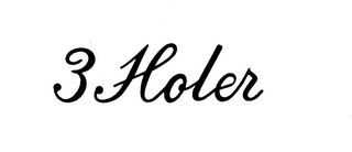 3 HOLER logo