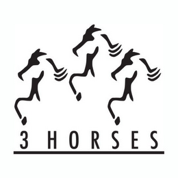 3 HORSES logo