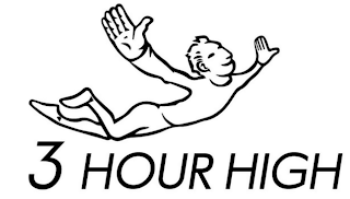 3 HOUR HIGH logo