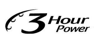 3 HOUR POWER logo
