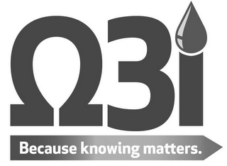 3 I BECAUSE KNOWING MATTERS logo