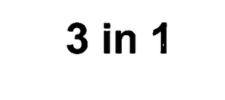 3 IN 1 logo