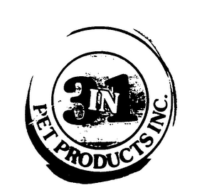 3 IN 1 PET PRODUCTS INC. logo