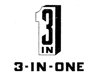 3-IN-ONE, 3 IN 1 logo