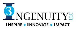 3 INGENUITY LLC INSPIRE· INNOVATE· IMPACT logo