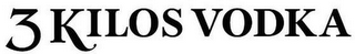 3 KILOS VODKA logo