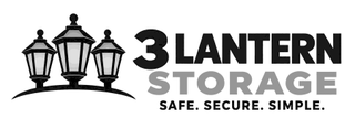 3 LANTERN STORAGE SAFE. SECURE. SIMPLE. logo