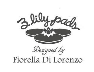 3 LILY PADS DESIGNED BY FIORELLA DI LORENZO logo