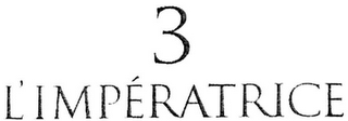 3 L'IMPÉRATRICE logo