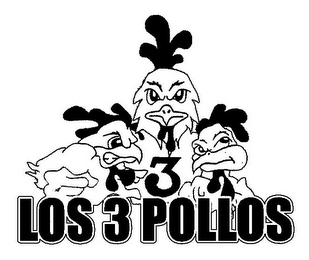 3 LOS 3 POLLOS logo