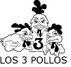 3 LOS 3 POLLOS logo