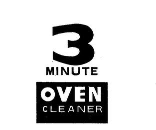 3 MINUTE OVEN CLEANER logo
