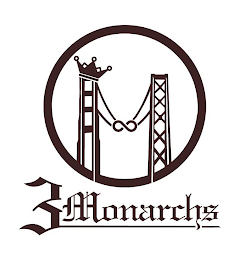 3 MONARCHS logo