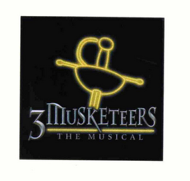 3 MUSKETEERS THE MUSICAL logo