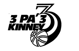 3 PA'3 KINNEY 3 logo