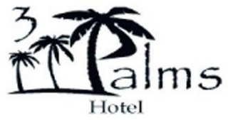 3 PALMS HOTEL logo