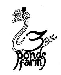 3 PONDS FARM logo