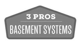 3 PROS BASEMENT SYSTEMS logo